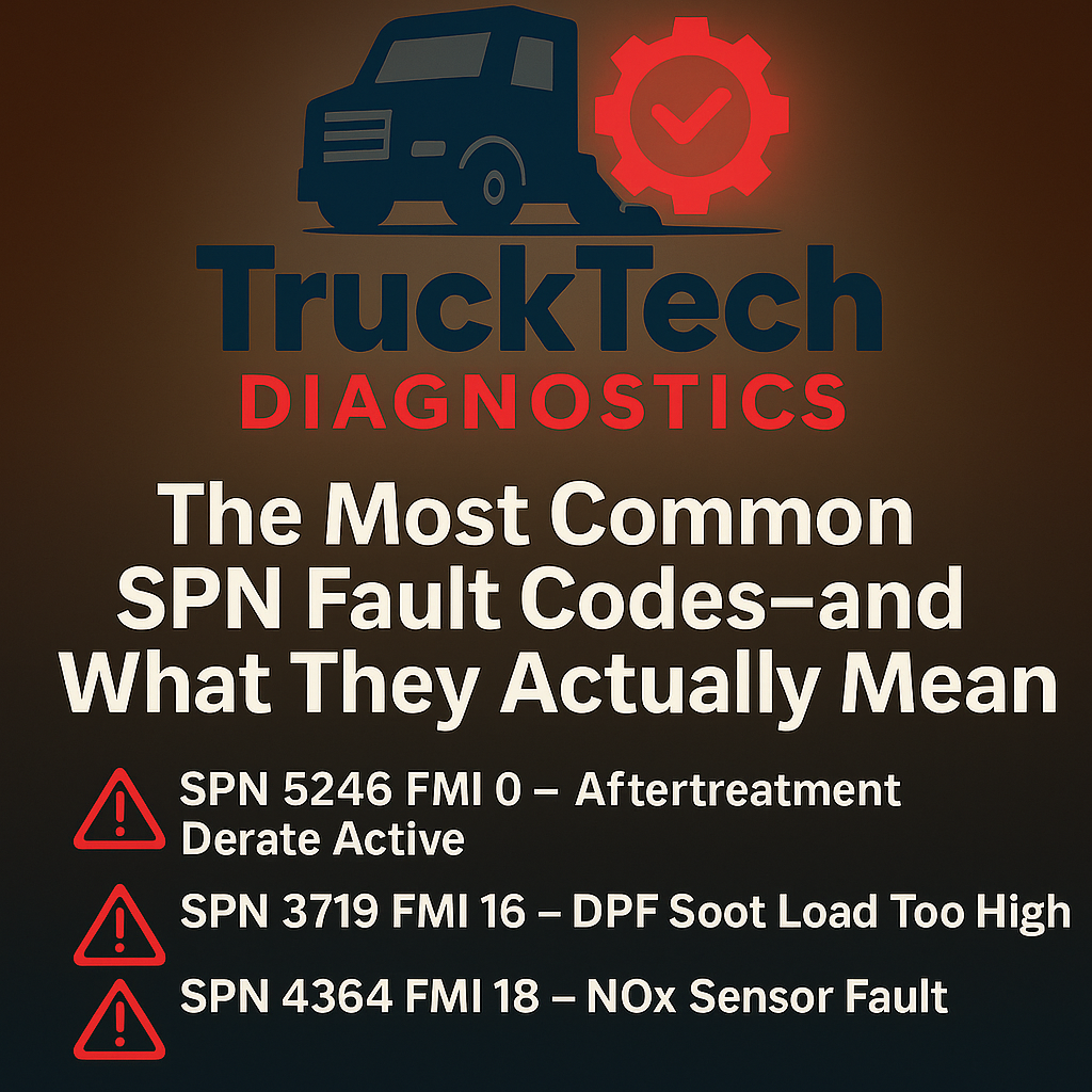 The Most Common SPN Fault Codes—and What They Really Mean