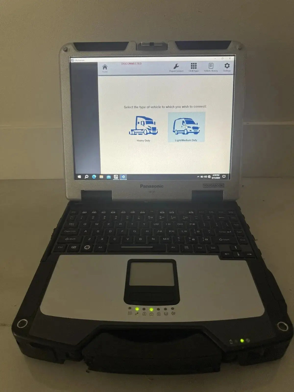Diesel Diagnostic Laptop Scanner & Tuner Kit | Heavy Duty Truck Tool On and Offroad - Laptop Only 2026 Update Truck Tech Diagnostics